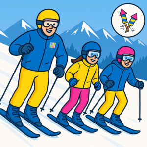 Skikurs Neujahr für Kinder