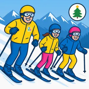 Skikurs Weihnachten für Kinder