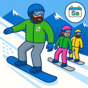 Snowboardkurs Samstag für Erwachsene
