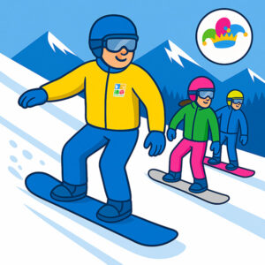 Snowboarding course Carnival for teenagers