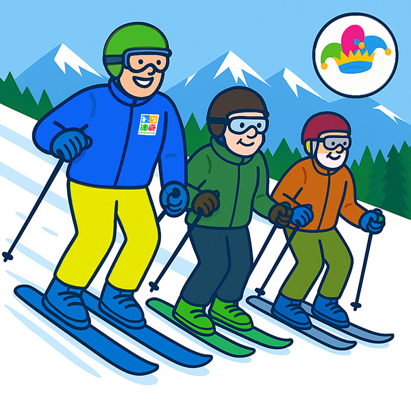 Ski course Carnival refresher for adults