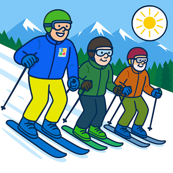 Ski course Sunday refresher for adults
