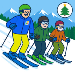 Ski course Christmas refresher for adults