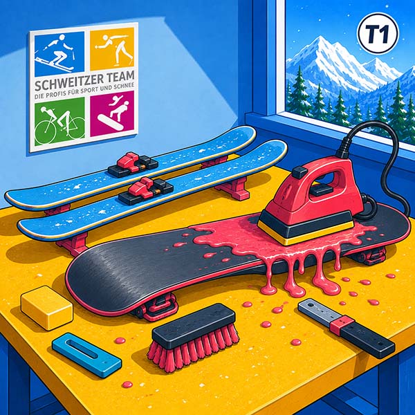 Ski und Snowboard Präparation T1